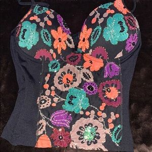 Selena inspired vintage top